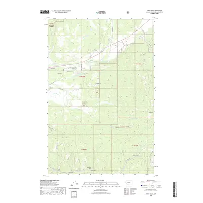 2020 Map of Swede Gulch, 2020 Print