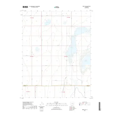 2019 Map of Swede Lake, 2019 Print