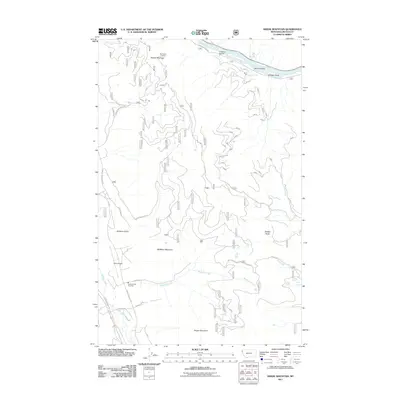 2011 Map of Swede Mountain, 2011 Print