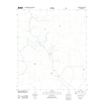 2012 Map of Swede Peak, 2012 Print