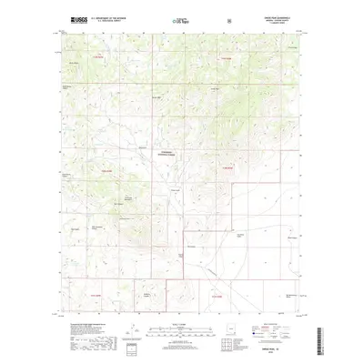 2018 Map of Swede Peak, 2018 Print