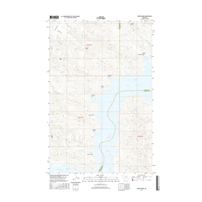 2017 Map of Swede Ridge, 2017 Print