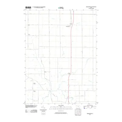 2010 Map of Swedesburg, 2010 Print