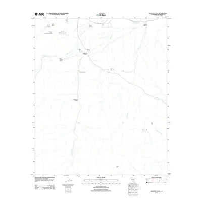 2012 Map of Sweeney Pass, 2012 Print