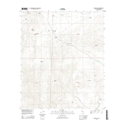 2015 Map of Sweeney Pass, 2015 Print