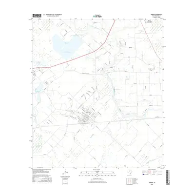 2016 Map of Sweeny, 2016 Print