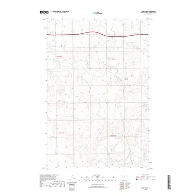 2018 Map of Sweet Briar, 2018 Print