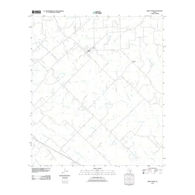 2010 Map of Sweet Home, 2010 Print