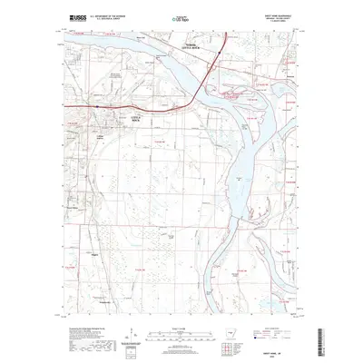 2020 Map of Sweet Home, 2020 Print