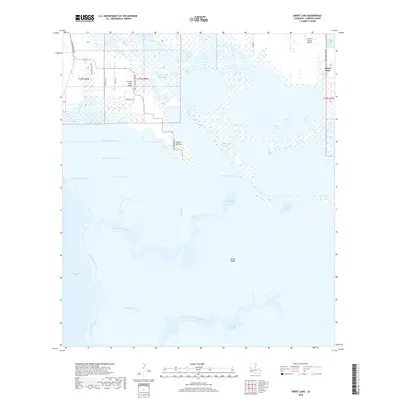 2018 Map of Sweet Lake, 2018 Print