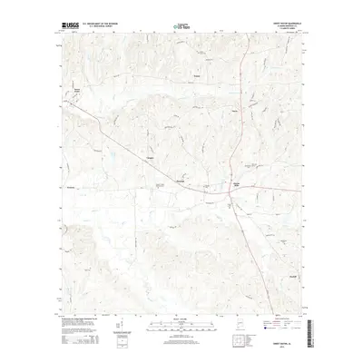 2014 Map of Sweet Water, 2014 Print