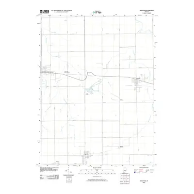2010 Map of Sweetser, 2010 Print