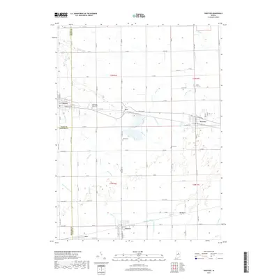 2019 Map of Sweetser, 2019 Print