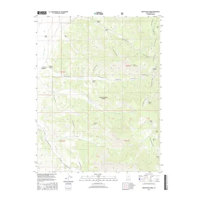 2017 Map of Sweetwater Creek, 2017 Print
