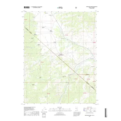 2018 Map of Sweetwater Creek, 2018 Print
