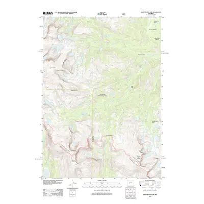 2012 Map of Sweetwater Gap, 2012 Print