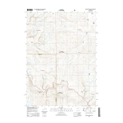 2015 Map of Sweetwater Gap, 2015 Print