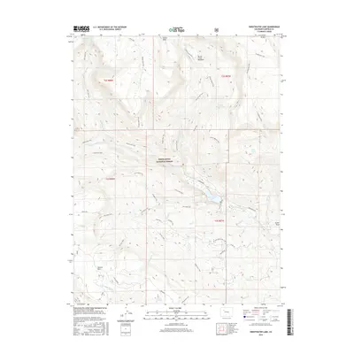 2016 Map of Sweetwater Lake, 2016 Print