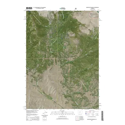 2015 Map of Sweetwater Needles, 2015 Print