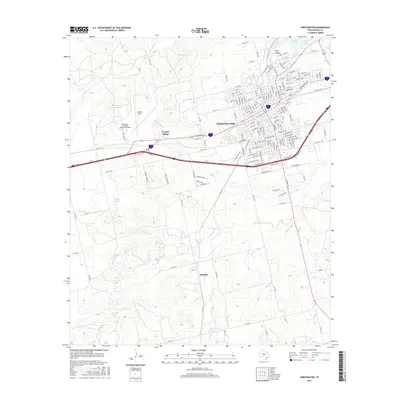 2016 Map of Sweetwater, 2016 Print