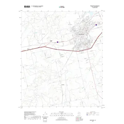 2019 Map of Sweetwater, 2019 Print