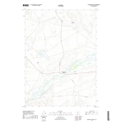 2017 Map of Sweetwater Station, 2017 Print