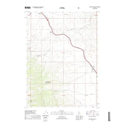 2020 Map of Sweetzer Canyon, 2020 Print