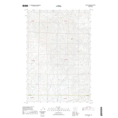 2020 Map of Sweigiler Creek, 2020 Print