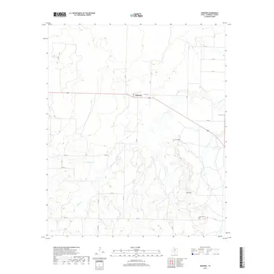 2019 Map of Swenson, 2019 Print