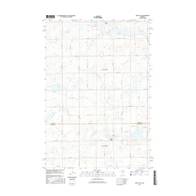 2016 Map of Swift Falls, 2016 Print