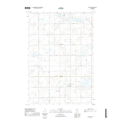 2019 Map of Swift Falls, 2019 Print