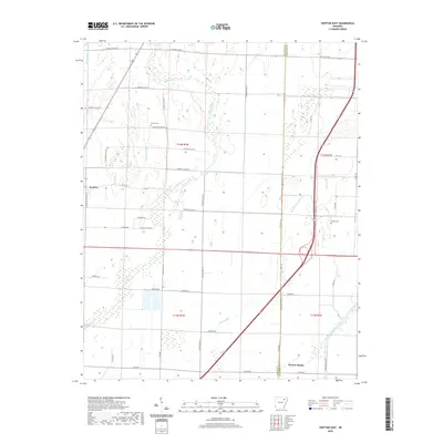 2020 Map of Swifton East, 2020 Print