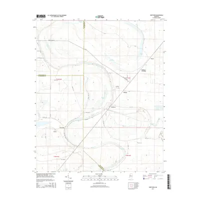 2015 Map of Swiftown, 2015 Print