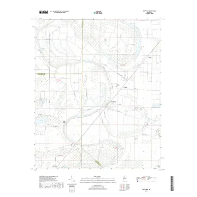 2018 Map of Swiftown, 2018 Print