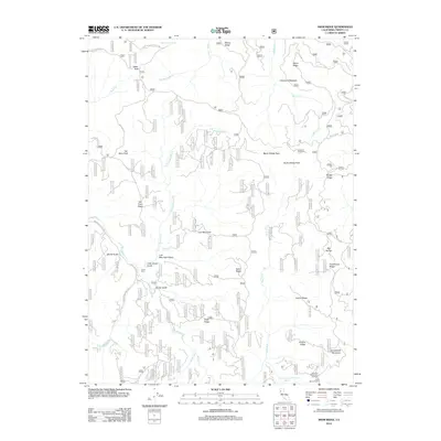 2012 Map of Swim Ridge, 2012 Print