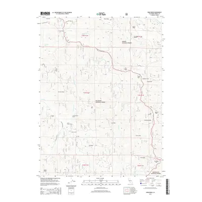 2015 Map of Swim Ridge, 2015 Print