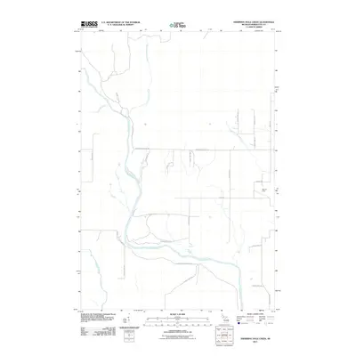 2011 Map of Swimming Hole Creek, 2011 Print