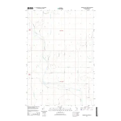 2014 Map of Swimming Hole Creek, 2014 Print