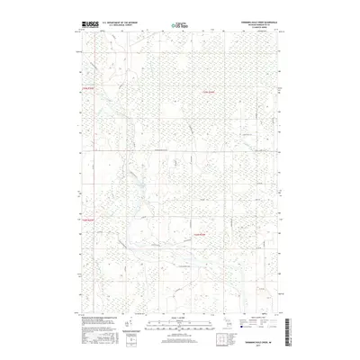 2017 Map of Swimming Hole Creek, 2017 Print