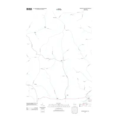 2013 Map of Swinns Valley, 2013 Print