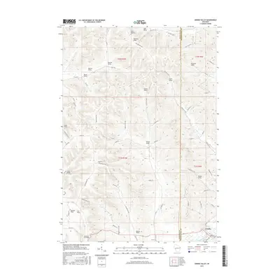 2015 Map of Swinns Valley, 2015 Print