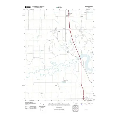 2010 Map of Swisher, 2010 Print