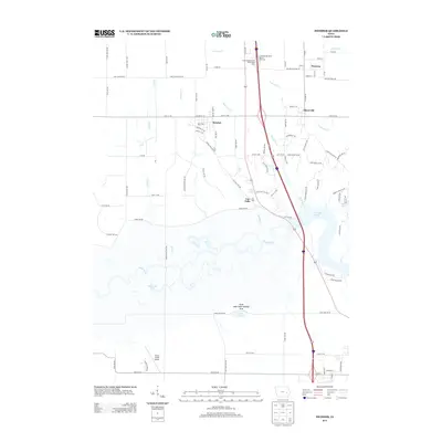 2013 Map of Swisher, 2013 Print