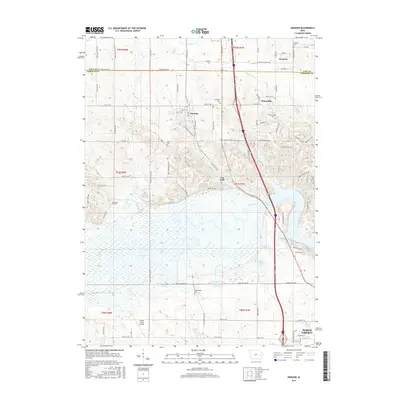 2015 Map of Swisher, 2015 Print