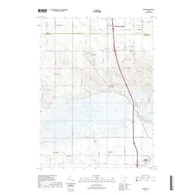 2018 Map of Swisher, 2018 Print