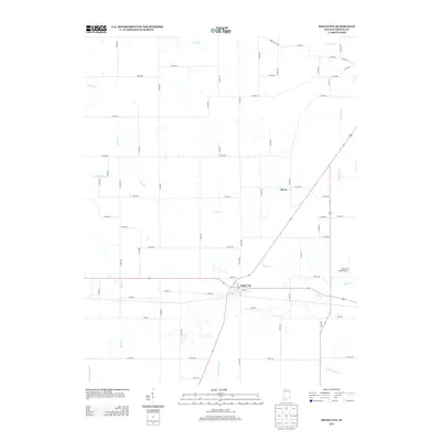2013 Map of Switz City, 2013 Print