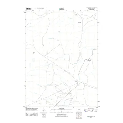 2012 Map of Sybille Springs, 2012 Print