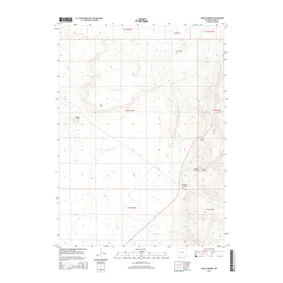 2015 Map of Sybille Springs, 2015 Print