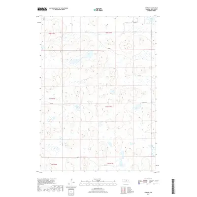 2017 Map of Sybrant, 2017 Print