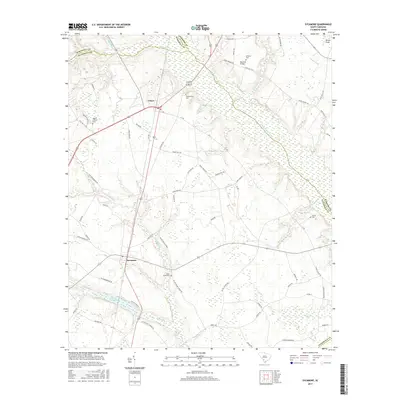 2017 Map of Sycamore, 2017 Print